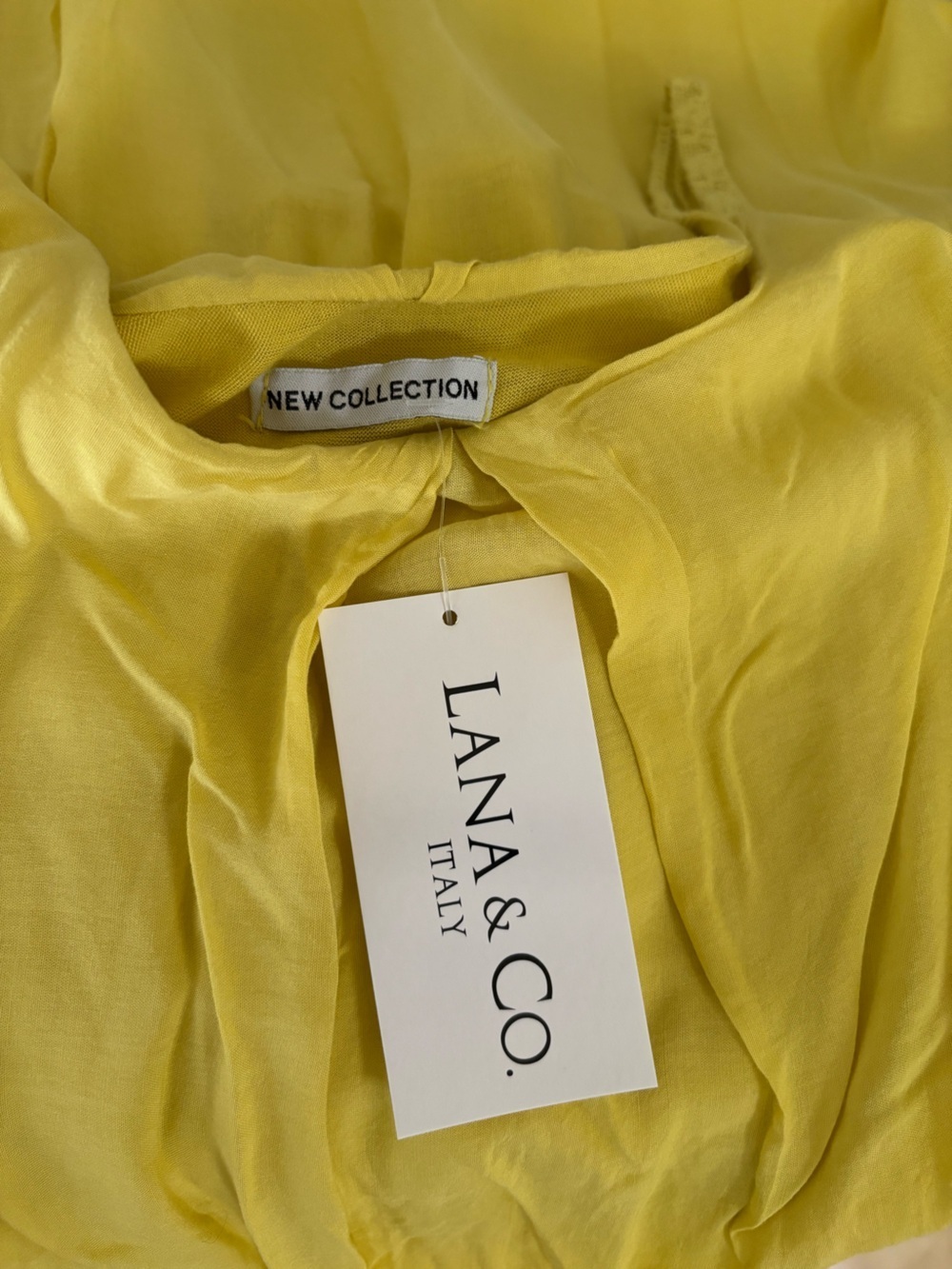 New Collection Viscose Yellow Ruffled Tank Maxi Dress - Picture 8 of 13